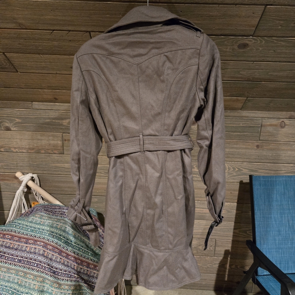 New blanc noir buckle trench - Picture 3 of 4